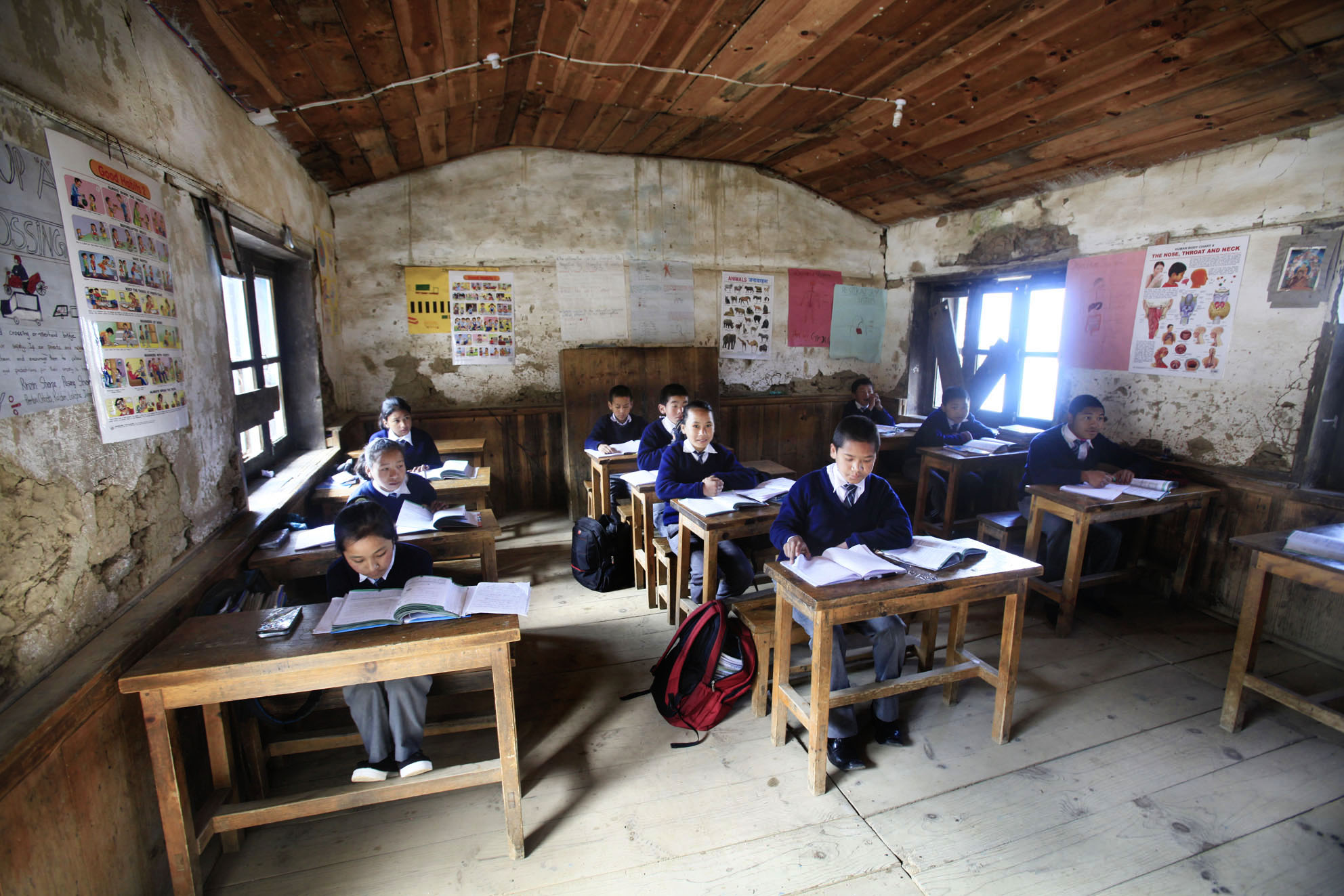 Reportage | Losan Piatti - Fotografo Italia_Nepal 2015_Mount Everest School Class